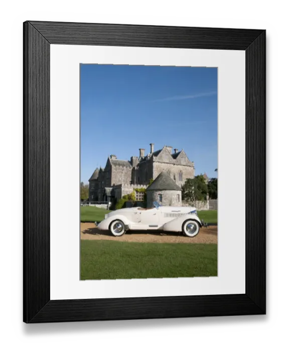 Framed Print : 1935 Auburn 851