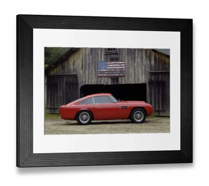 Framed Print : Aston Martin DB4