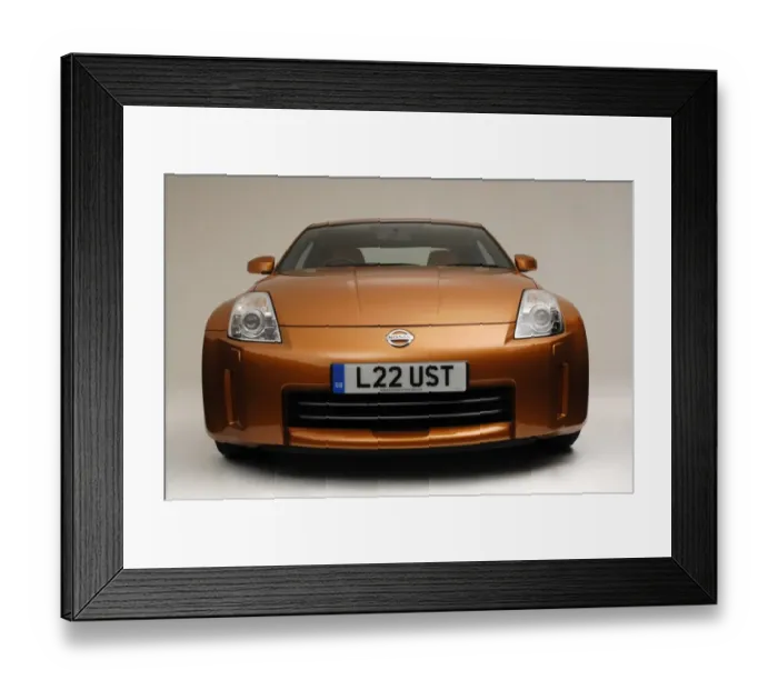 Framed Print : 2006 Nissan 350Z