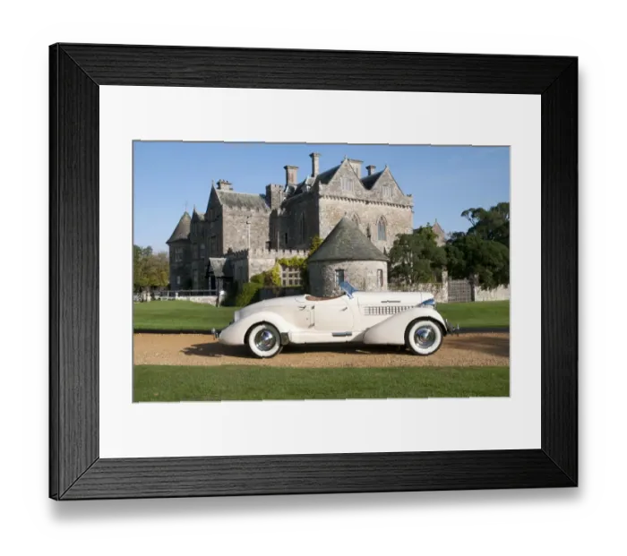Framed Print : 1935 Auburn 851