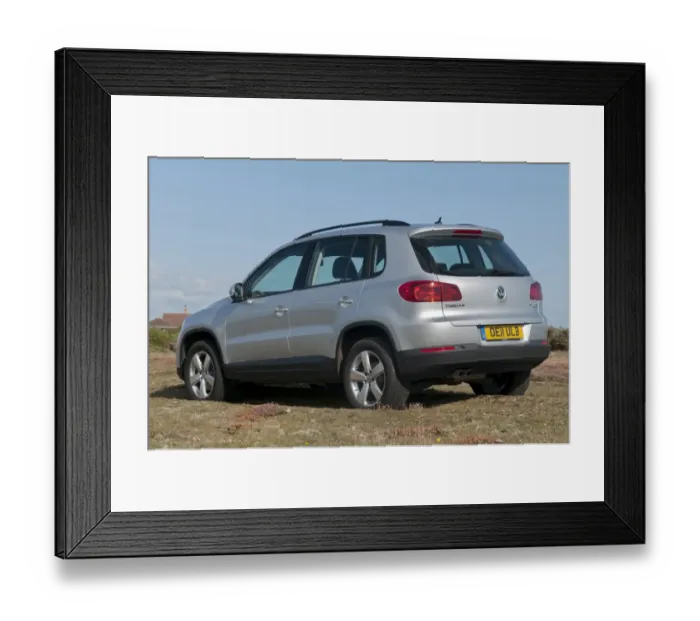 Framed Print : 2011 Volkswagen Tiguans 2. 0 Tdi Framed Print : 2011 Volkswagen Tiguans 2. 0 Tdi