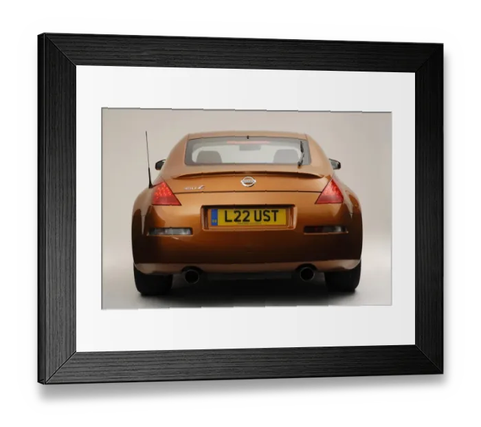 Framed Print : 2006 Nissan 350Z Framed Print : 2006 Nissan 350Z