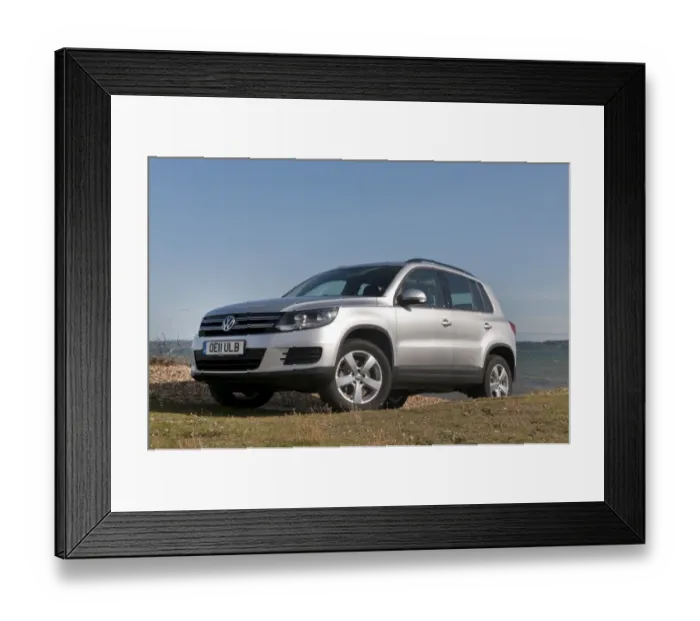 Framed Print : 2011 Volkswagen Tiguans 2. 0 Tdi