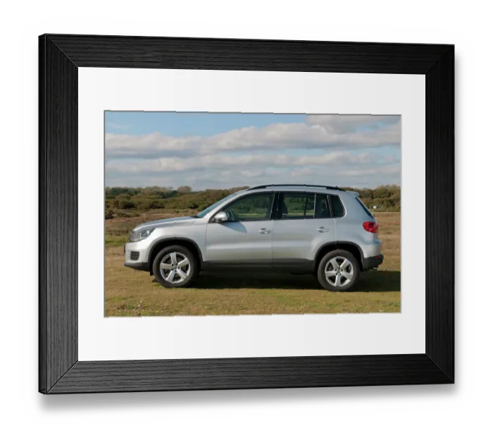 Framed Print : 2011 Volkswagen Tiguans 2. 0 Tdi