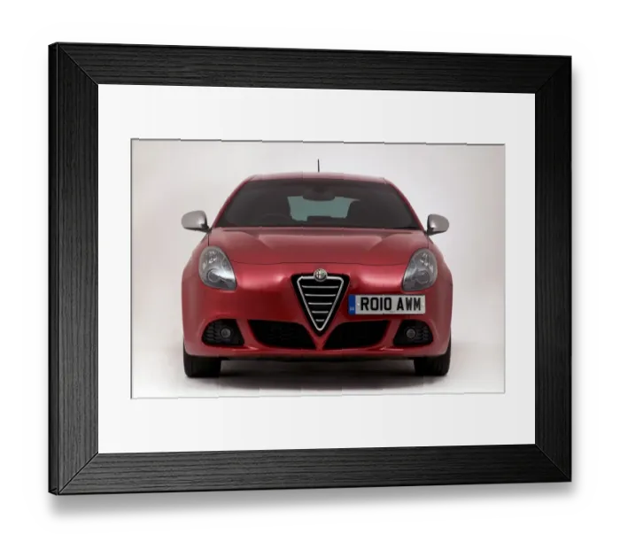 Framed Print : 2010 Alfa Romeo Giulietta 1750 Cloverleaf Framed Print : 2010 Alfa Romeo Giulietta 1750 Cloverleaf