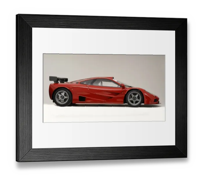 Framed Print : 1996 McLaren F1 GTR Framed Print : 1996 McLaren F1 GTR