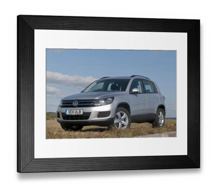 Framed Print : 2011 Volkswagen Tiguans 2. 0 Tdi