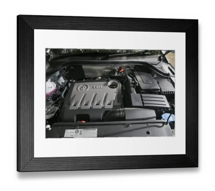 Framed Print : 2011 Volkswagen Tiguans 2. 0 Tdi