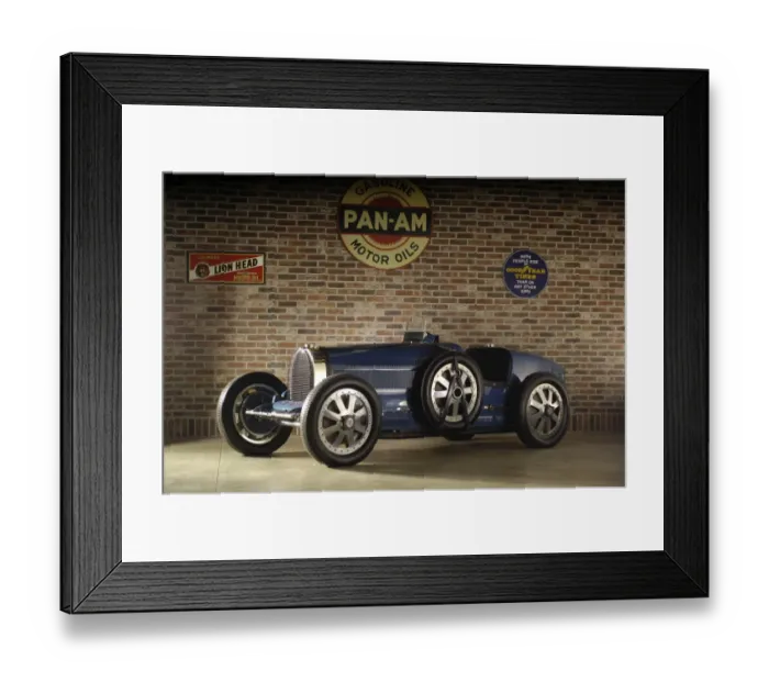 Framed Print : Bugatti T 35b Crosthwaite