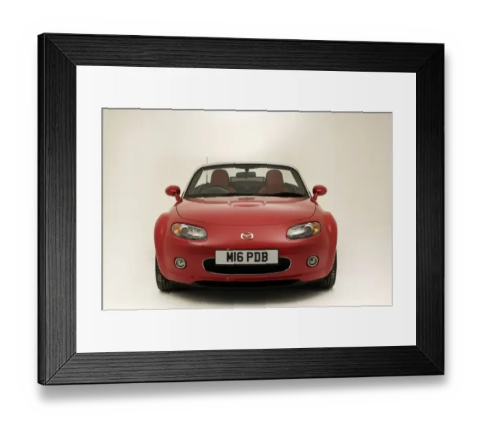 Framed Print : 2005 Mazda MX5 Framed Print : 2005 Mazda MX5