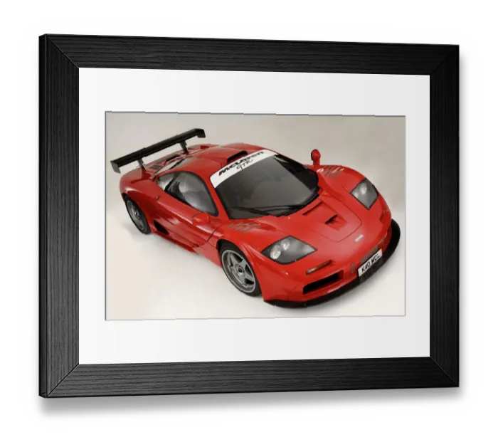 Framed Print : 1996 Mclaren F1 Framed Print : 1996 Mclaren F1