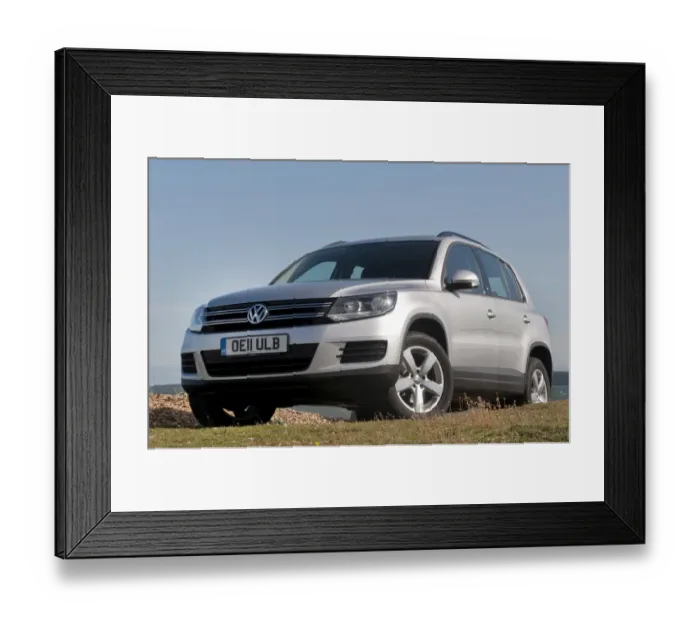 Framed Print : 2011 Volkswagen Tiguans 2. 0 Tdi