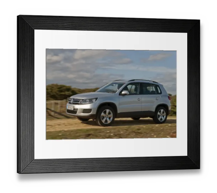 Framed Print : 2011 Volkswagen Tiguans 2. 0 Tdi