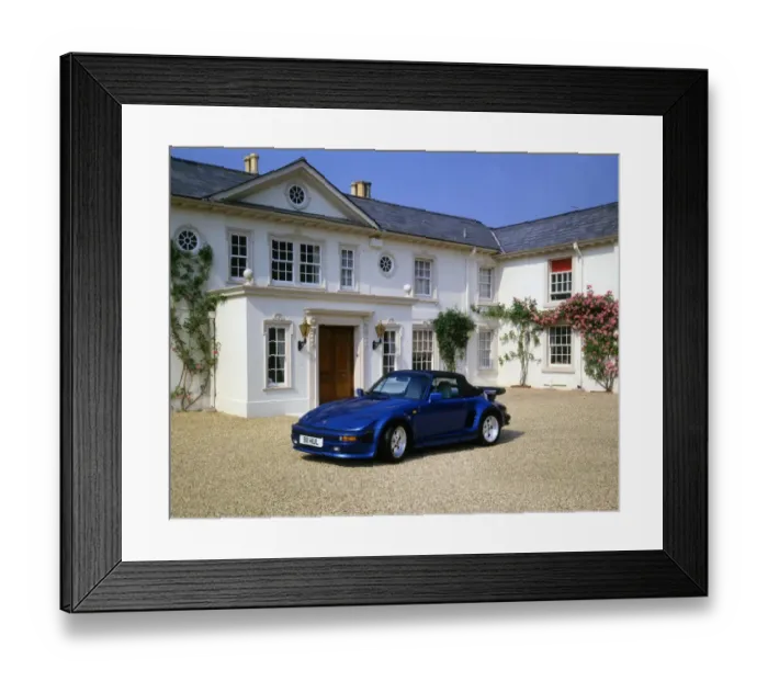 Framed Print : 1989 Porsche 911 Framed Print : 1989 Porsche 911