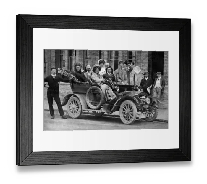 Framed Print : 1906 Alldays & Onions