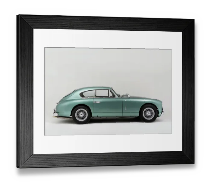 Framed Print : Aston Martin DB2-4