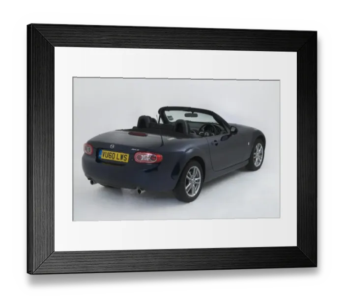 Framed Print : 2010 Mazda MX5 Framed Print : 2010 Mazda MX5