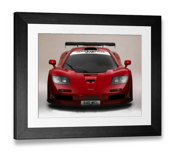 Framed Print : 1996 Mclaren F1 Framed Print : 1996 Mclaren F1