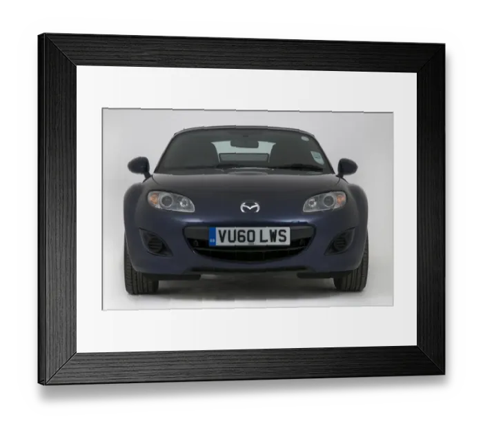 Framed Print : 2010 Mazda MX5 Framed Print : 2010 Mazda MX5