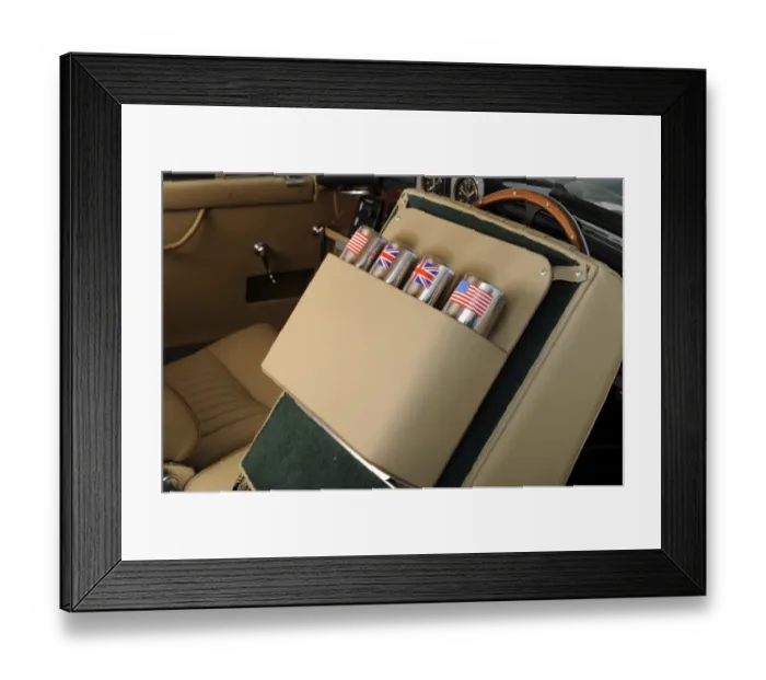 Framed Print : Aston Martin DB2-4