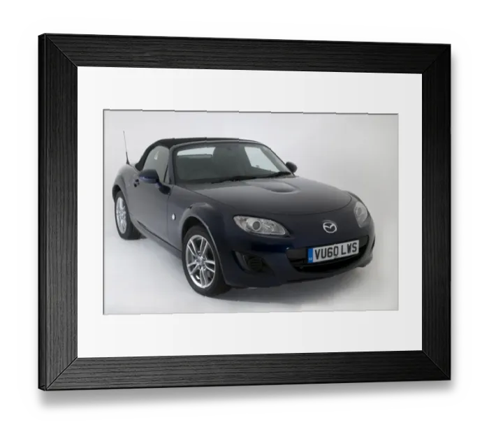Framed Print : 2010 Mazda MX5