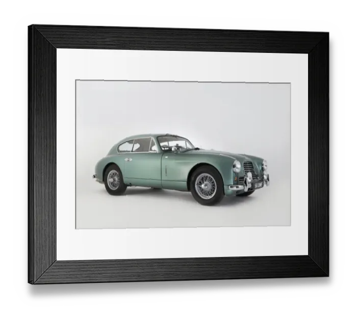 Framed Print : Aston Martin DB2-4