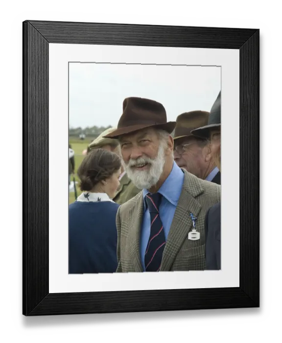 Framed Print : Prince Michael of Kent at the 2011 Goodwood Revival Framed Print : Prince Michael of Kent at the 2011 Goodwood Revival
