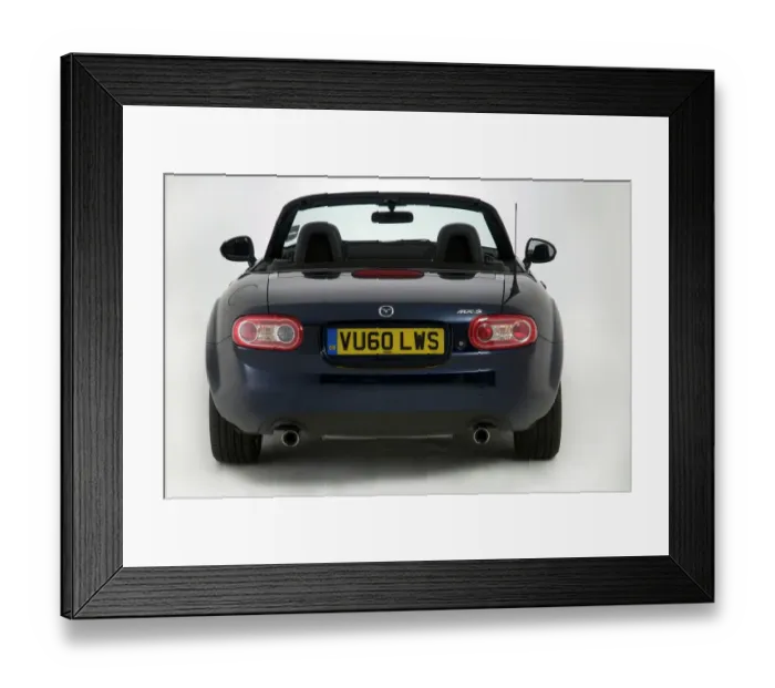 Framed Print : 2010 Mazda MX5