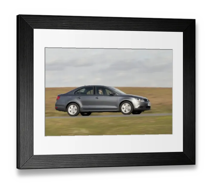 Framed Print : 2011 Volkswagen Jetta SE 1. 6 Tdi