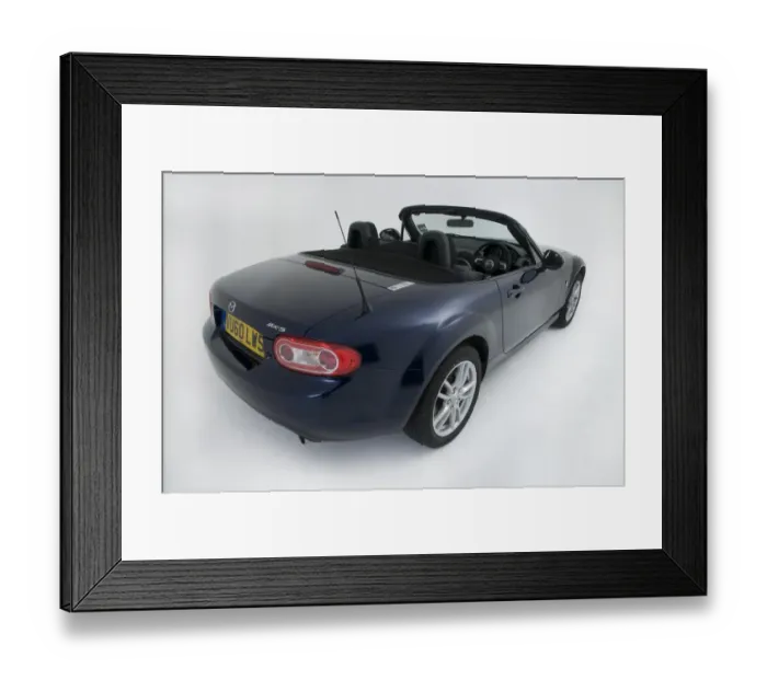 Framed Print : 2010 Mazda MX5 Framed Print : 2010 Mazda MX5