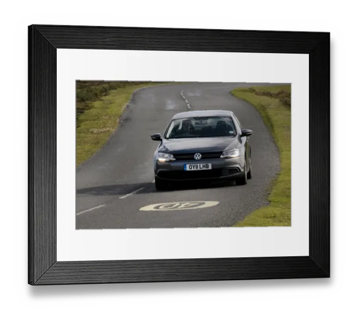 Framed Print : 2011 Volkswagen Jetta SE 1. 6 Tdi Framed Print : 2011 Volkswagen Jetta SE 1. 6 Tdi