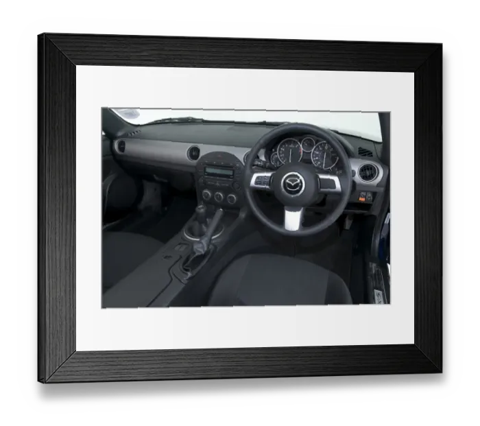 Framed Print : 2010 Mazda MX5 Framed Print : 2010 Mazda MX5