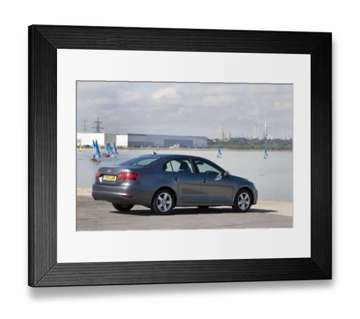 Framed Print : 2011 Volkswagen Jetta SE 1. 6 Tdi Framed Print : 2011 Volkswagen Jetta SE 1. 6 Tdi