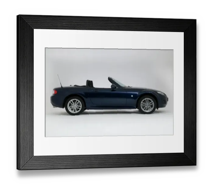 Framed Print : 2010 Mazda MX5
