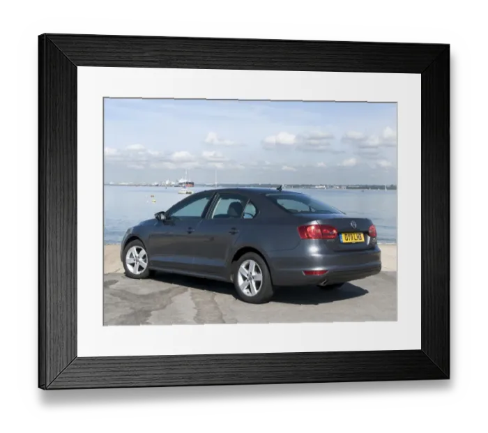 Framed Print : 2011 Volkswagen Jetta SE 1. 6 Tdi Framed Print : 2011 Volkswagen Jetta SE 1. 6 Tdi
