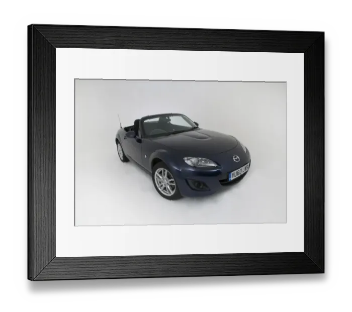 Framed Print : 2010 Mazda MX5