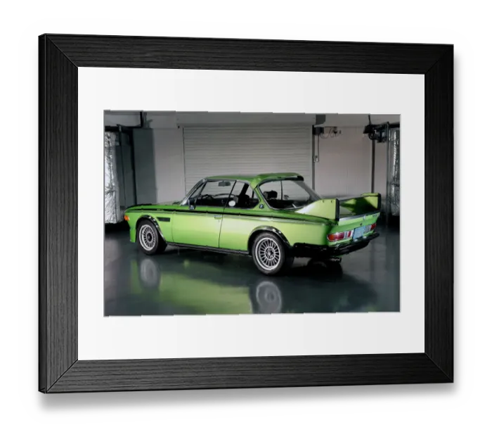Framed Print : Bmw 3. 0 Csl Bat