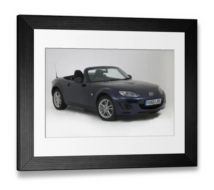 Framed Print : 2010 Mazda MX5 Framed Print : 2010 Mazda MX5