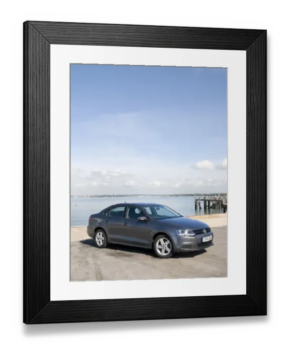 Framed Print : 2011 Volkswagen Jetta SE 1. 6 Tdi Framed Print : 2011 Volkswagen Jetta SE 1. 6 Tdi
