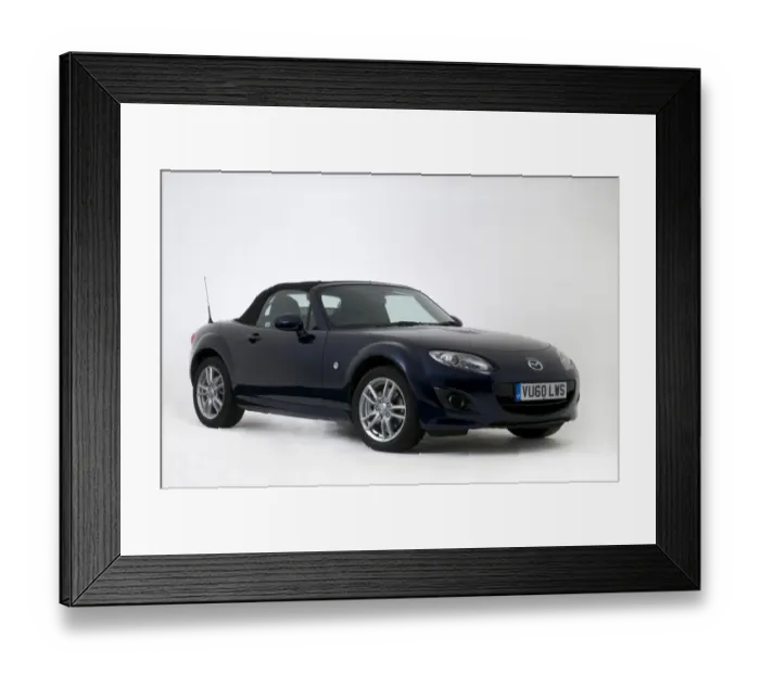 Framed Print : 2010 Mazda MX5