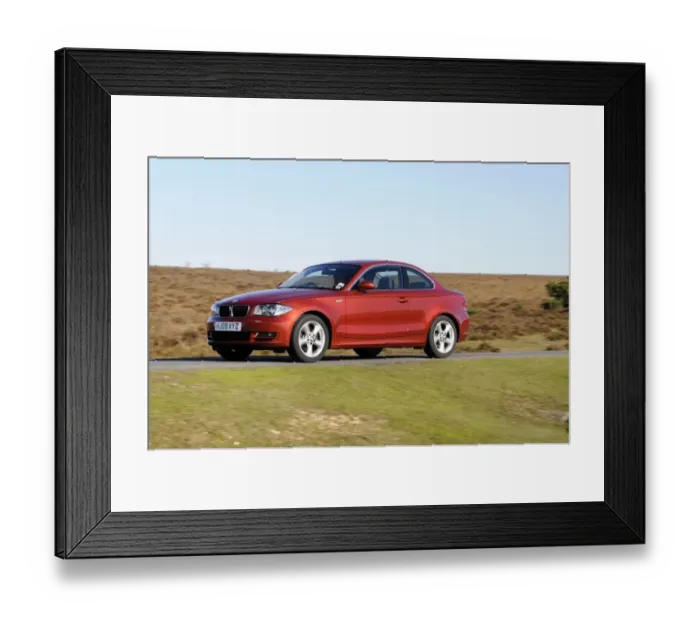 Framed Print : 2009 BMW 123d Framed Print : 2009 BMW 123d