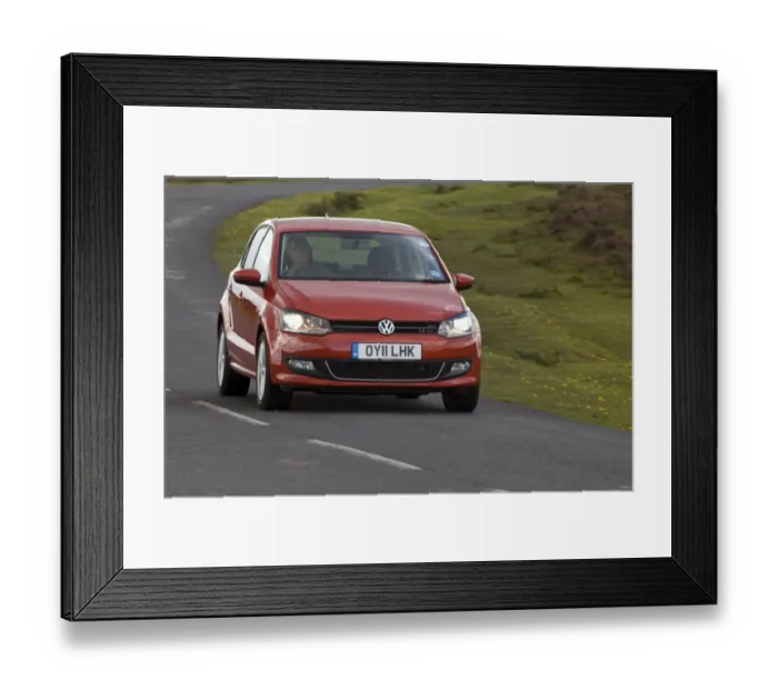 Framed Print : 2011 Volkswagen Polo SEL 1. 2 Tsi Framed Print : 2011 Volkswagen Polo SEL 1. 2 Tsi