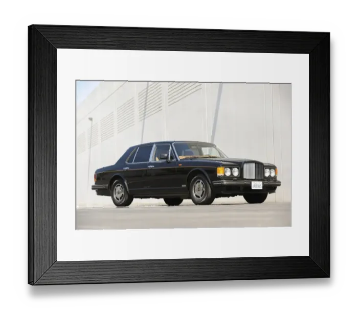 Framed Print : Bentley Turbo R 1986 Framed Print : Bentley Turbo R 1986