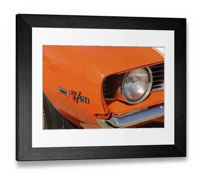 Framed Print : Chevrolet Camaro Framed Print : Chevrolet Camaro