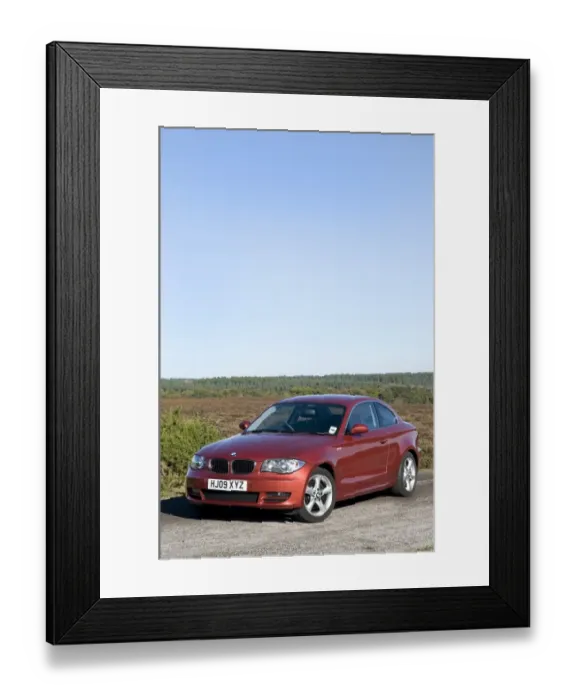 Framed Print : 2009 BMW 123d Framed Print : 2009 BMW 123d