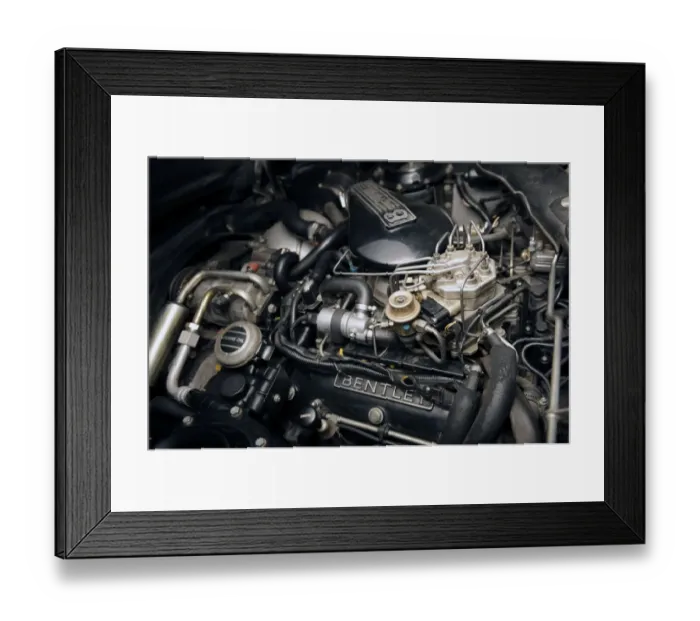 Framed Print : Bentley Turbo R