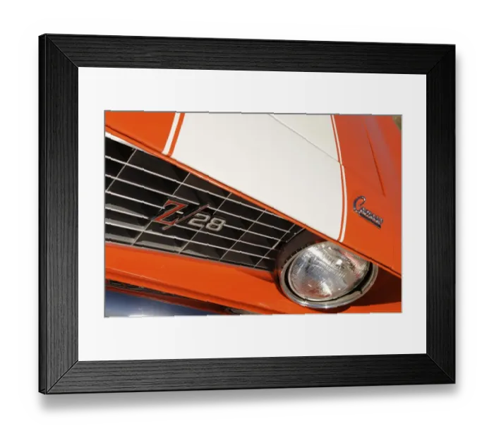 Framed Print : Chevrolet Camaro Framed Print : Chevrolet Camaro