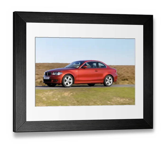 Framed Print : 2009 BMW 123d Framed Print : 2009 BMW 123d