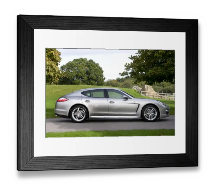 Framed Print : 2010 Porsche Panamera Framed Print : 2010 Porsche Panamera