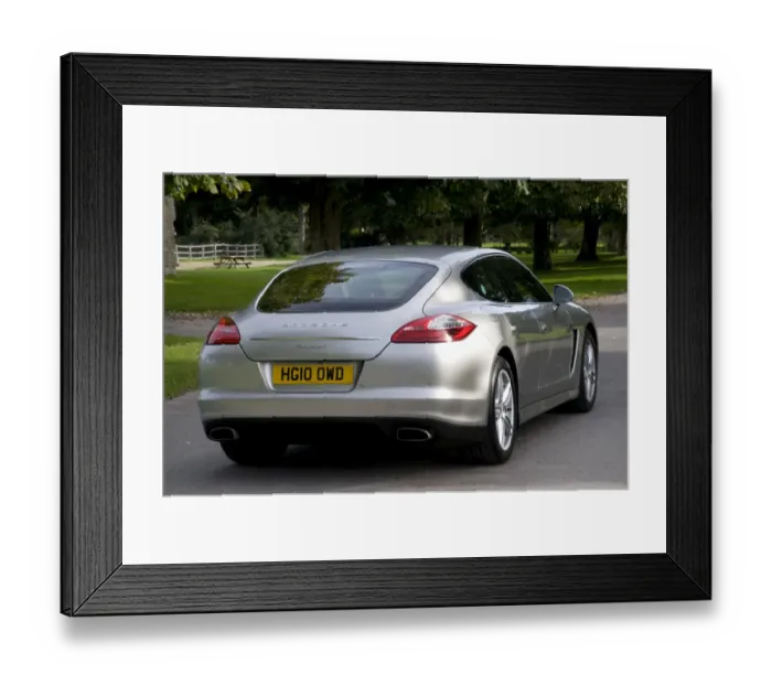 Framed Print : 2010 Porsche Panamera Framed Print : 2010 Porsche Panamera